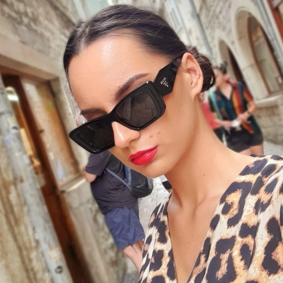 NEW PRADA PR08YSF CAT EYE WOMEN’S SUNGLASSES PR08YSF 1AB5S0 EYEWEAR PRADA - Picture 8 of 14